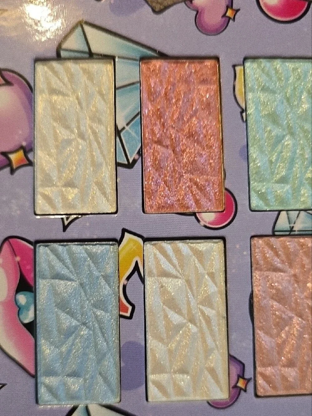 Spoiled Cosmetics shimmering palette